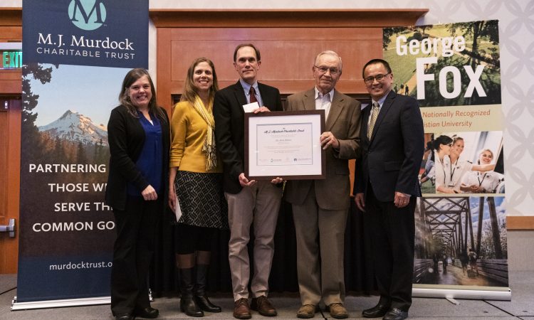 Dean Waldow_Swanson award Dean Waldow accepts Swanson Award