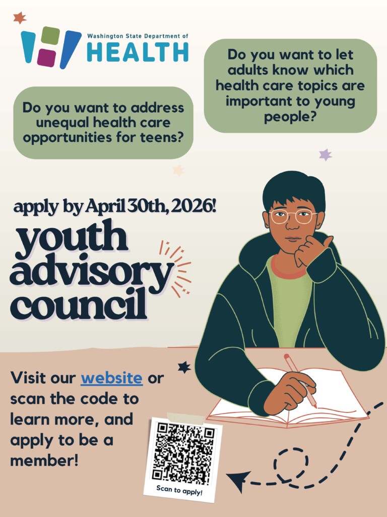 youth council flyer in english