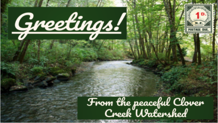 From the peaceful Clover Creek watershed