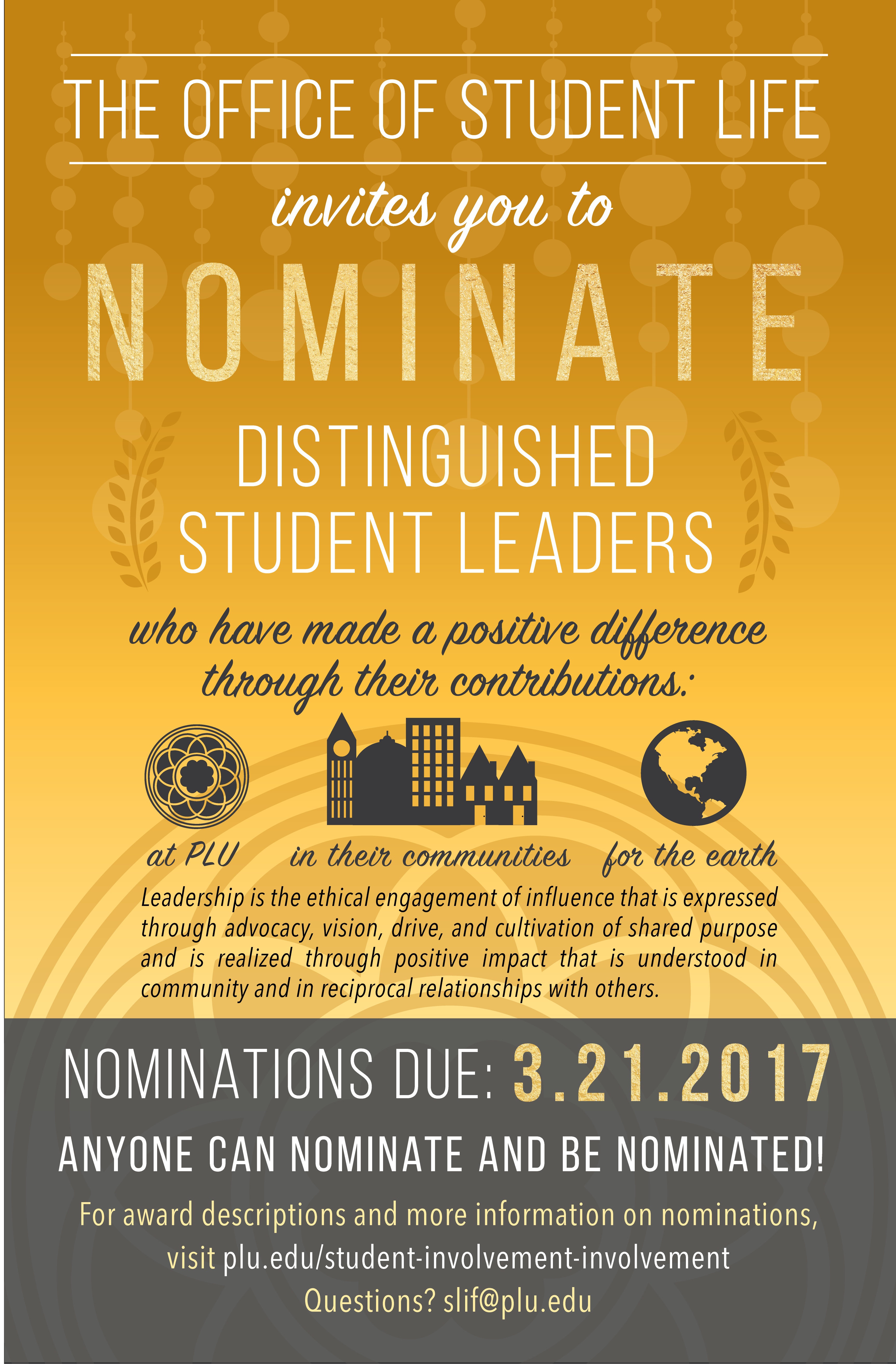 Posters and Advertising Clubs & Orgs PLU