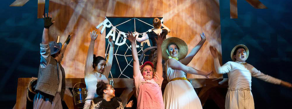 Charlotte's Web performed in Eastvold Auditorium of the Karen Hille Phillips Center at PLU on Thursday, Feb. 12, 2015. (Photo/John Froschauer)