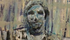 katie Katie DePreker '15 painting