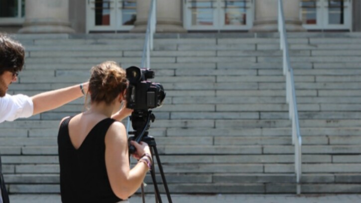 MediaLab's filming their 2015 documentary "These Four Years"