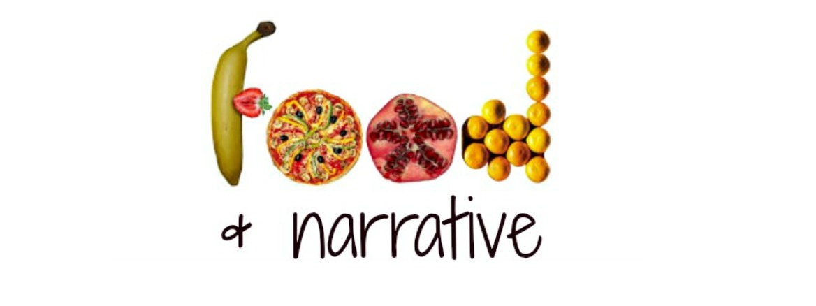 food & narrative, food is spelled out with food