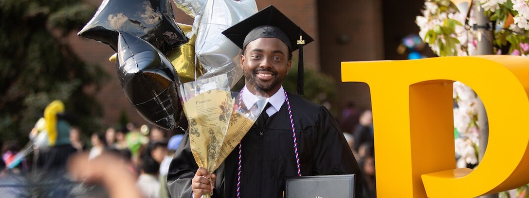 The commencement ceremony for the graduates of the College of Health Professions Thursday, May 23, 2024, at PLU. (PLU Photo / Sy Bean)