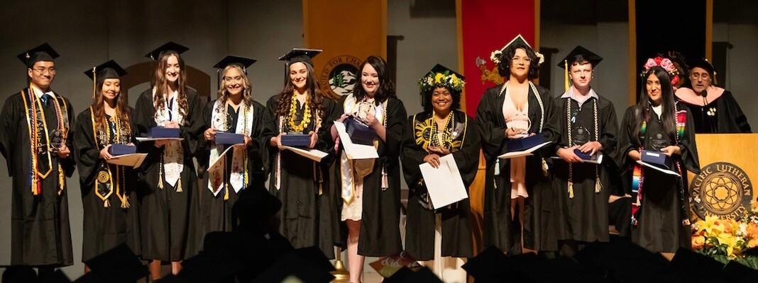 The commencement ceremony for the graduates of the College of Professional Studies Friday, May 24, 2024, at PLU. (PLU Photo / Sy Bean)