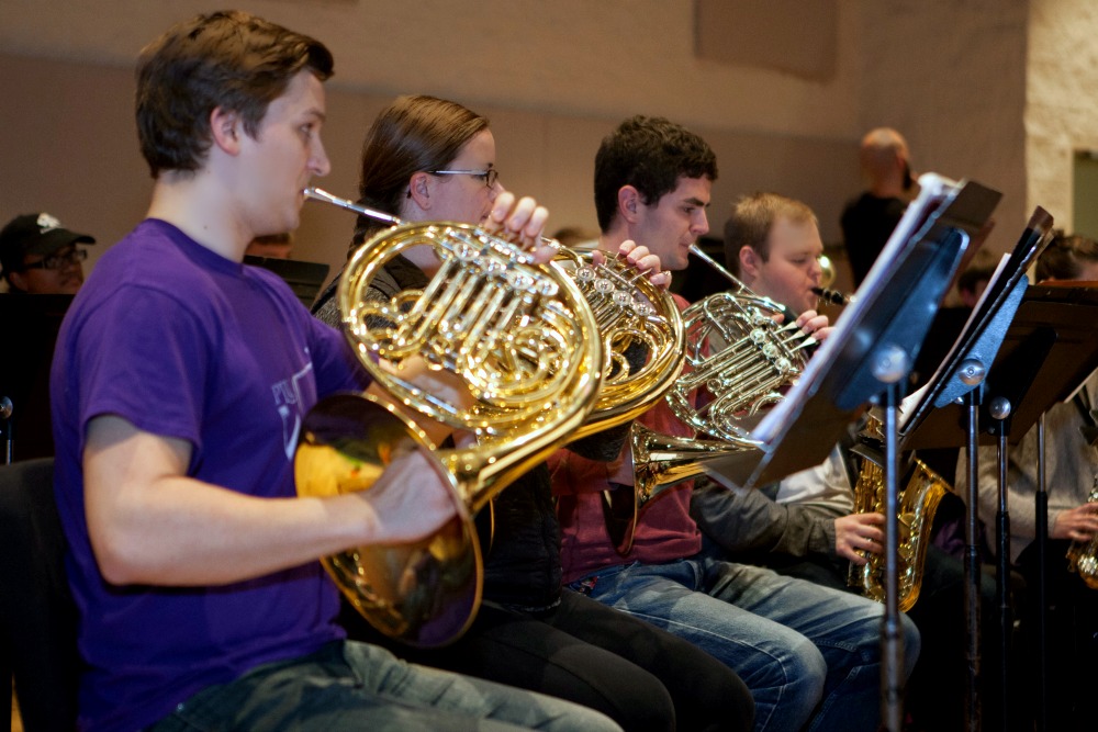 Listen + Watch Concert Band PLU