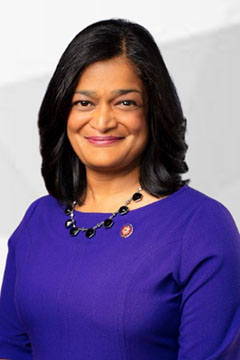 Congresswoman Pramila Jayapal Congresswoman Pramila Jayapal