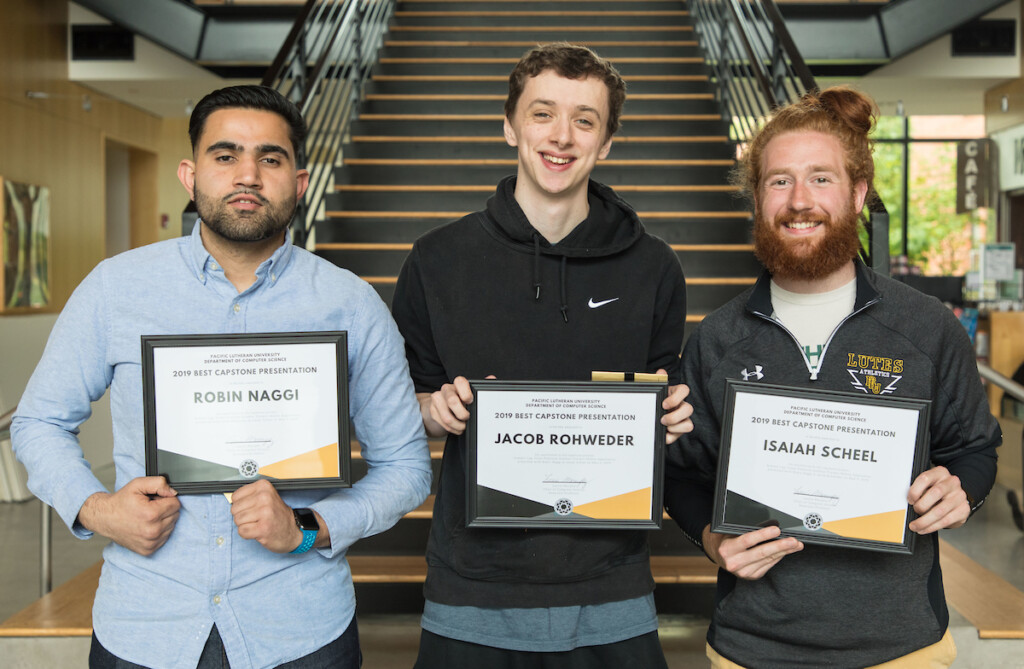 PLU, Thursday, May 16, 2019. (Photo/John Froschauer) Computer science majors