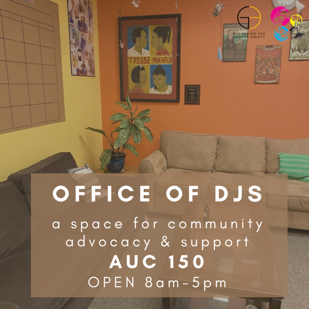 Office of DJS: a space for community advocacy and support | AUC 150 | Open 8am-5pm