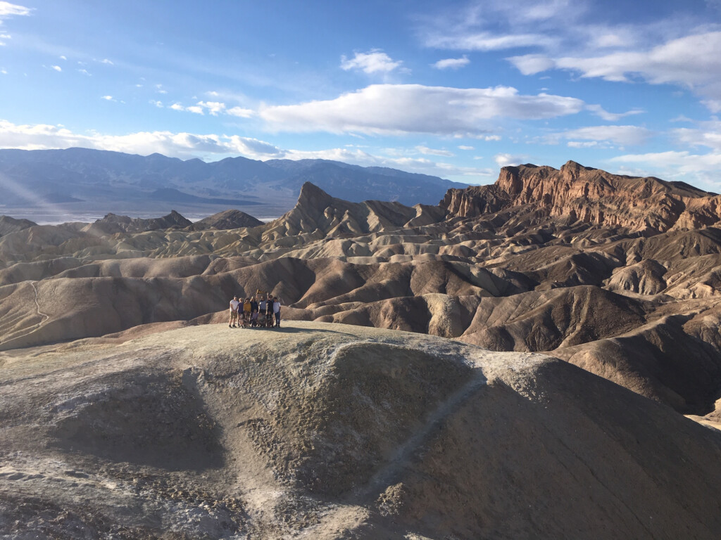 PLU_group_ZabriskiePoint Zabriskie Point, Death Valley CA