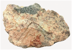 pegmatite rock sample