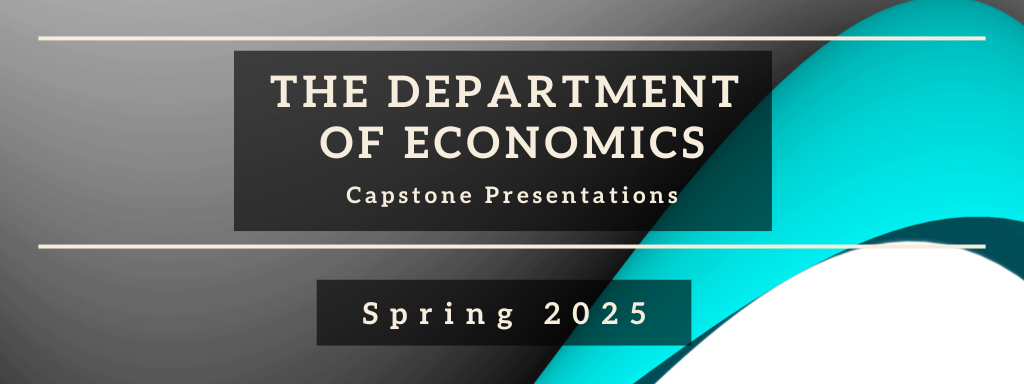 THE DEPARTMENT OF ECONOMICS 25
