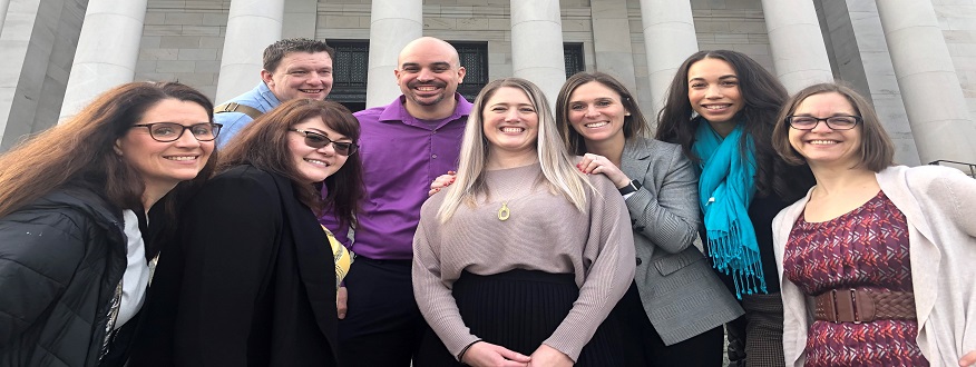 Principal candidates at Washington State capitol building.