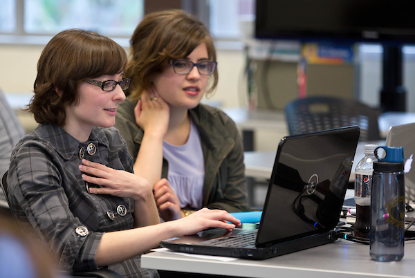 Students in classroom