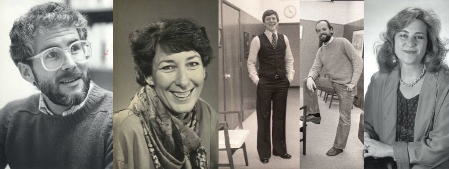 Banner of retired english professors
