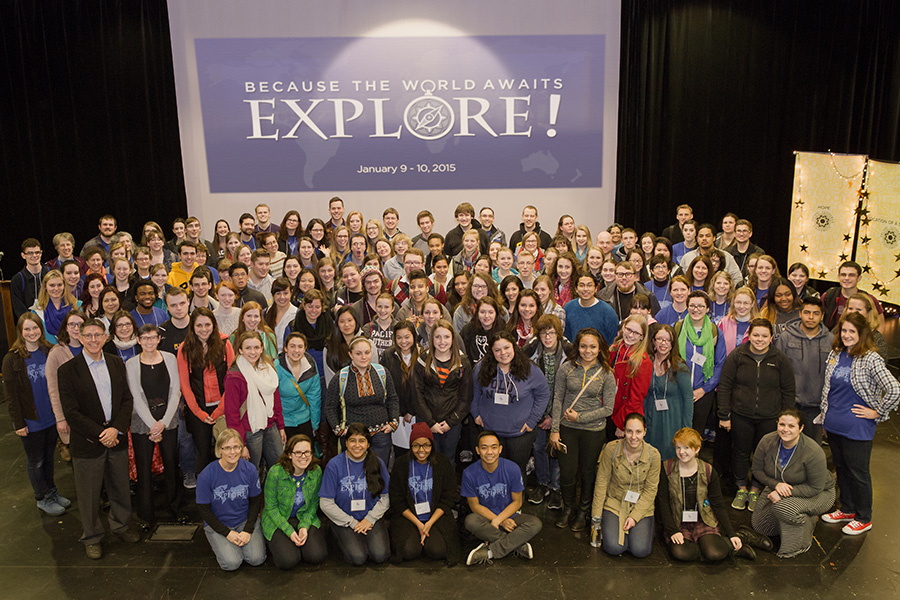 Explore students group shot 2015