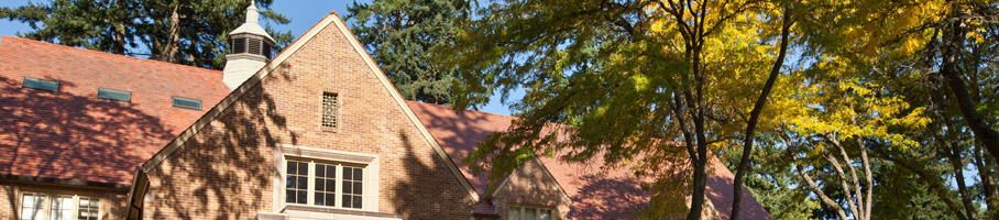 Xavier Hall on a sunny day