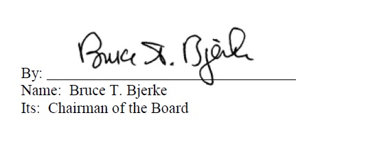 Bruce Bjerke sig