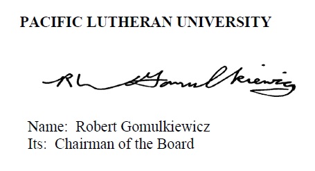 Robert Gomulkiewicz sig