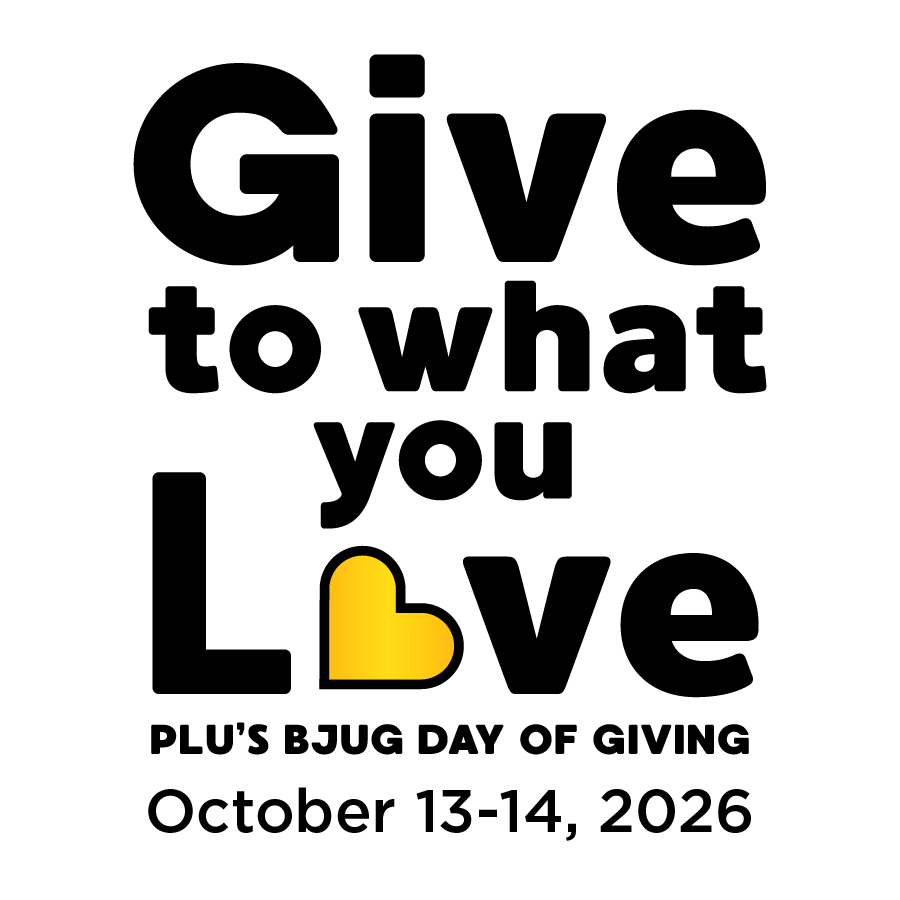 BJUG GTWYL LOGO 2026-TRANSPARENT Give to What You Love: PLU's Bjug Day of Giving October 13-14, 2026