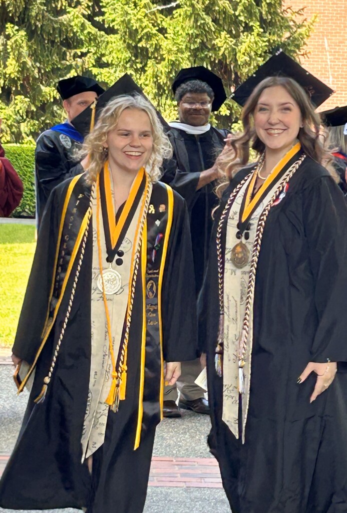 Kendall & Ellie commencement