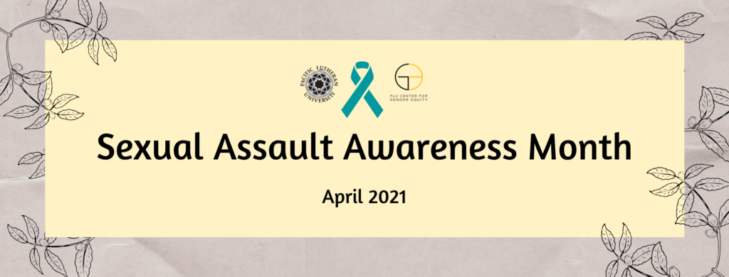 Sexual Assault Awareness Month April 2021