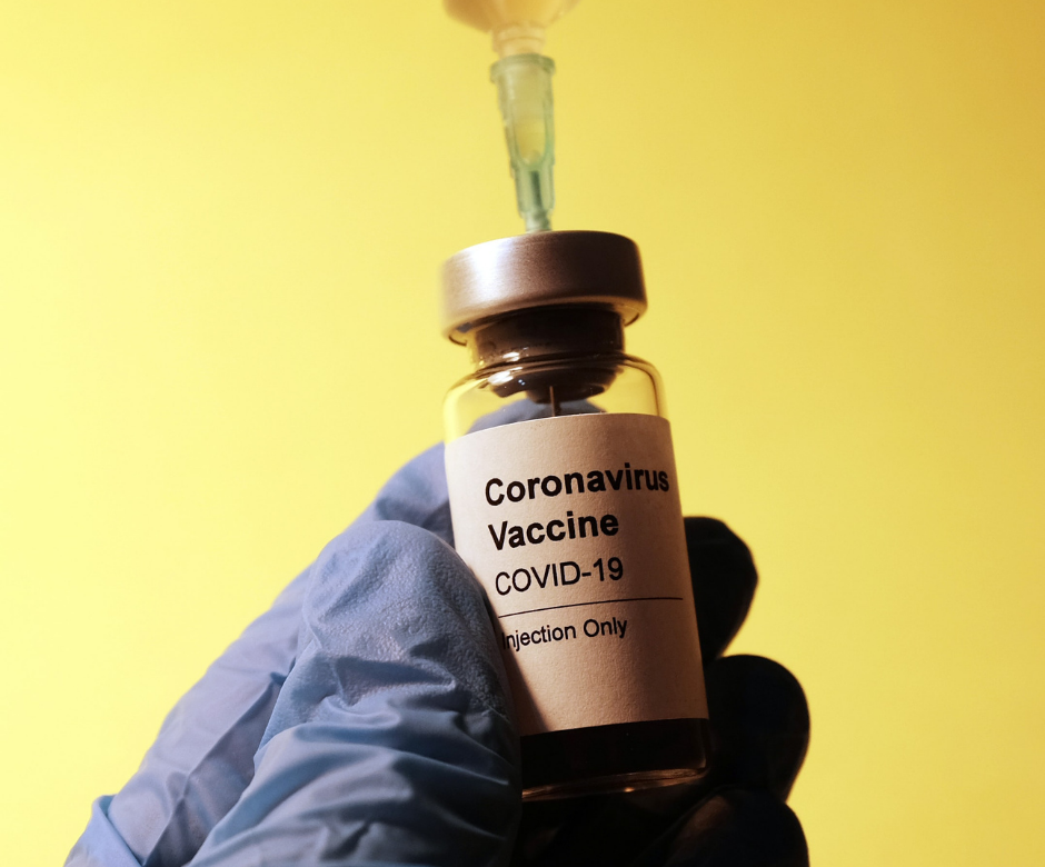 A COVID-19 vaccine.