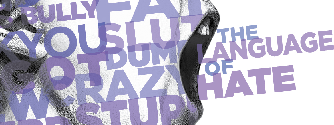 A promotional graphic for The Language of Hate: Developing a Counter-narrative to Internet Hate Speech, May 2, at 7 p.m. in the Scandinavian Cultural Center