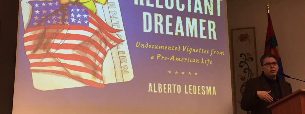 Dr. Alberto Ledesma speaks at the 3rd Annual César Chávez & Dolores Huerta Latino Studies Lecture