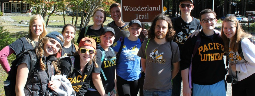 History major hike at Mt. Rainier