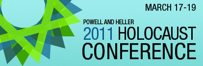 2011 Holocaust Conference banner
