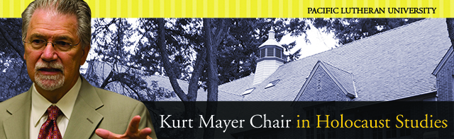 Kurt Mayer Chair in Holocaust Studies banner