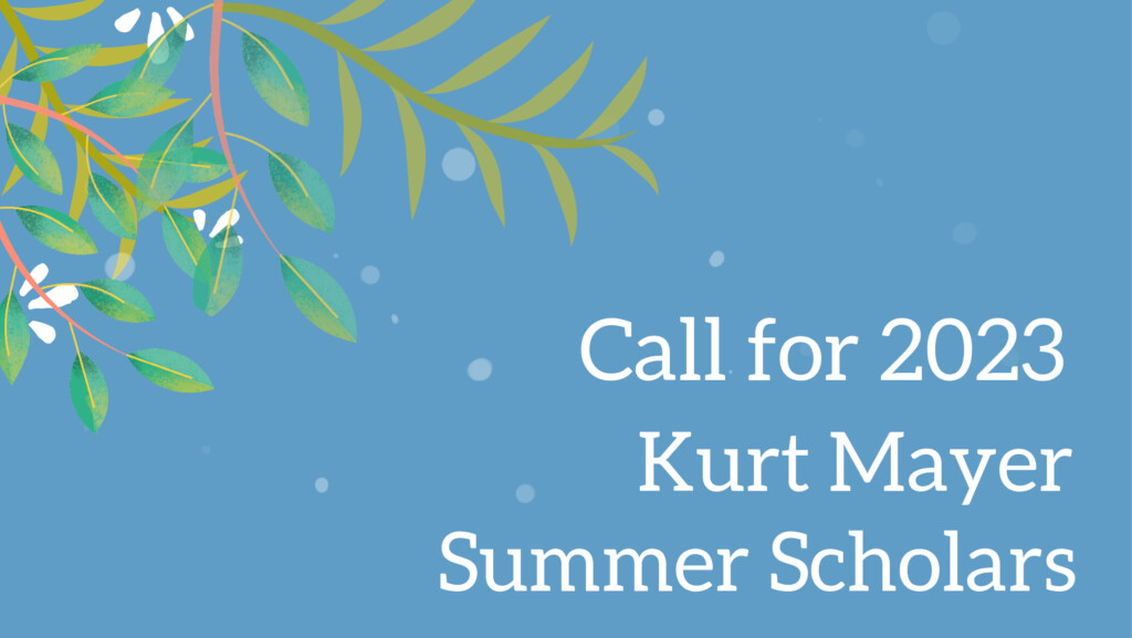 call for scholars