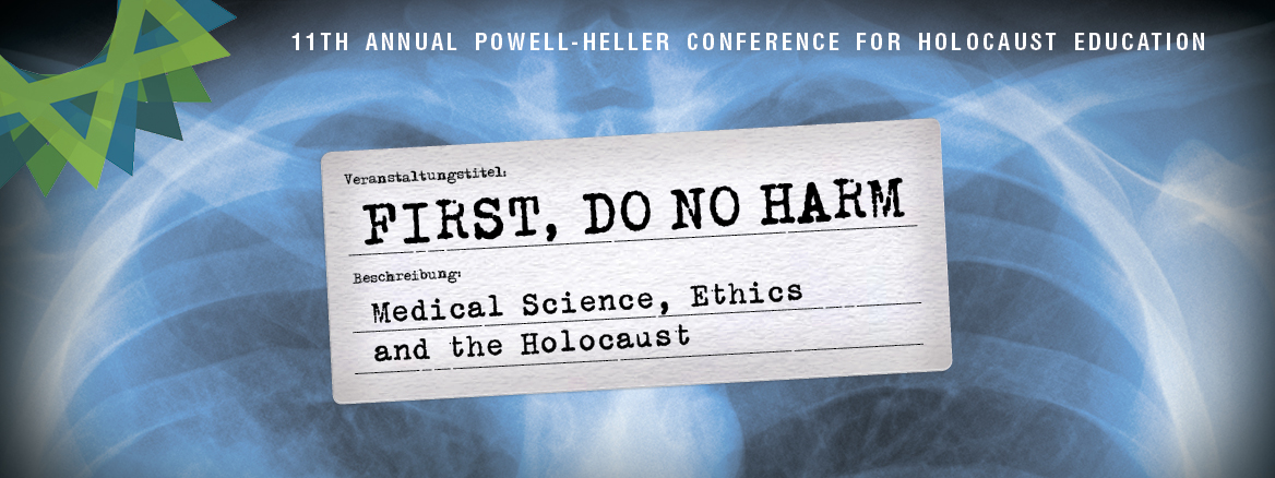2018 Holocaust conference banner