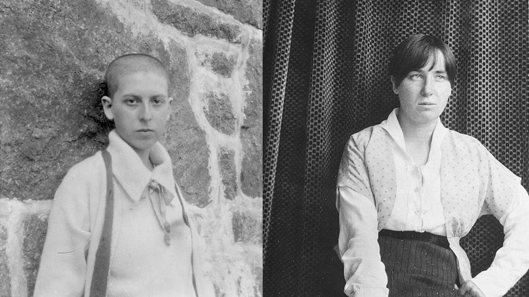 Lucy Schwob and Suzanne Malherbe Lucy Schwob and Suzanne Malherbe