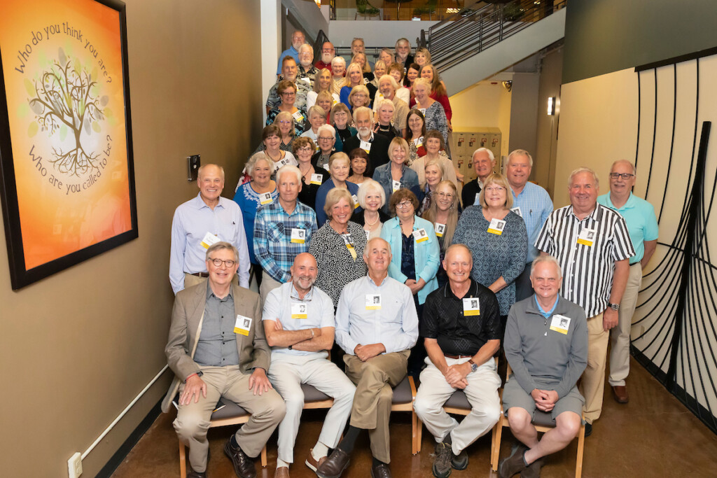 50th class reunion group photo