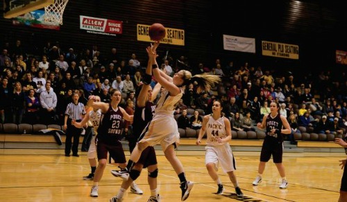 PLU Women's Basketball game