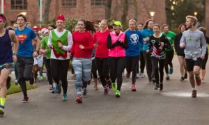 Jingle run on campus