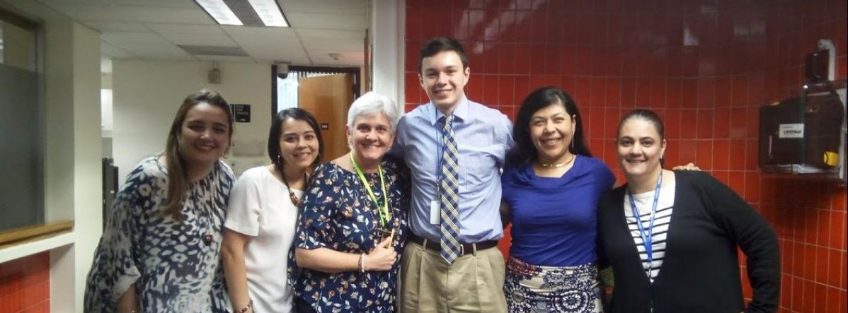 RIley Dolan with colleagues at the U.S. Embassy in Guatemala