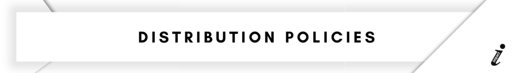 Distribution Policies