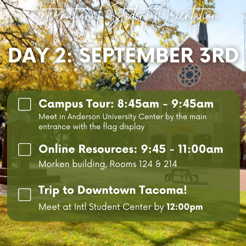 ISO Schedule, Sept. 3rd