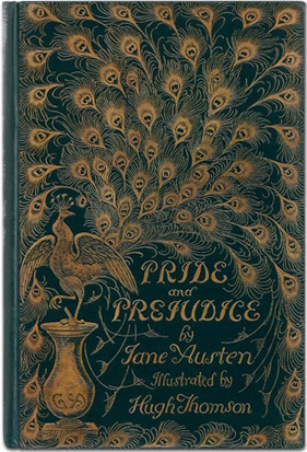 The cover of the 1894 edition of Jane Austen's Pride and Prejudice