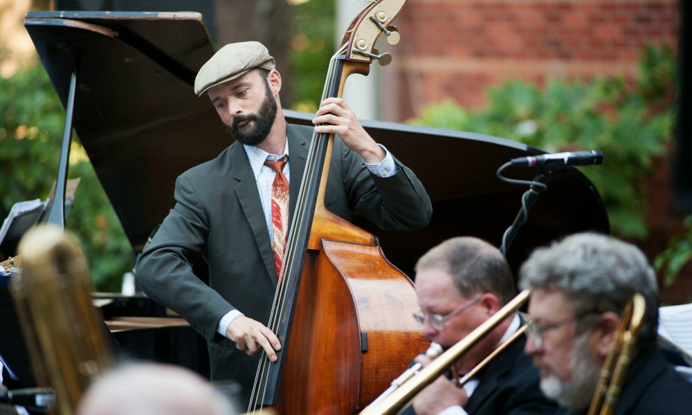 15th Annual Jazz under the Stars from July 11 to August 15, 2013 in the Mary Baker Russell Amphitheater (Photo/ John Struzenberg '15)