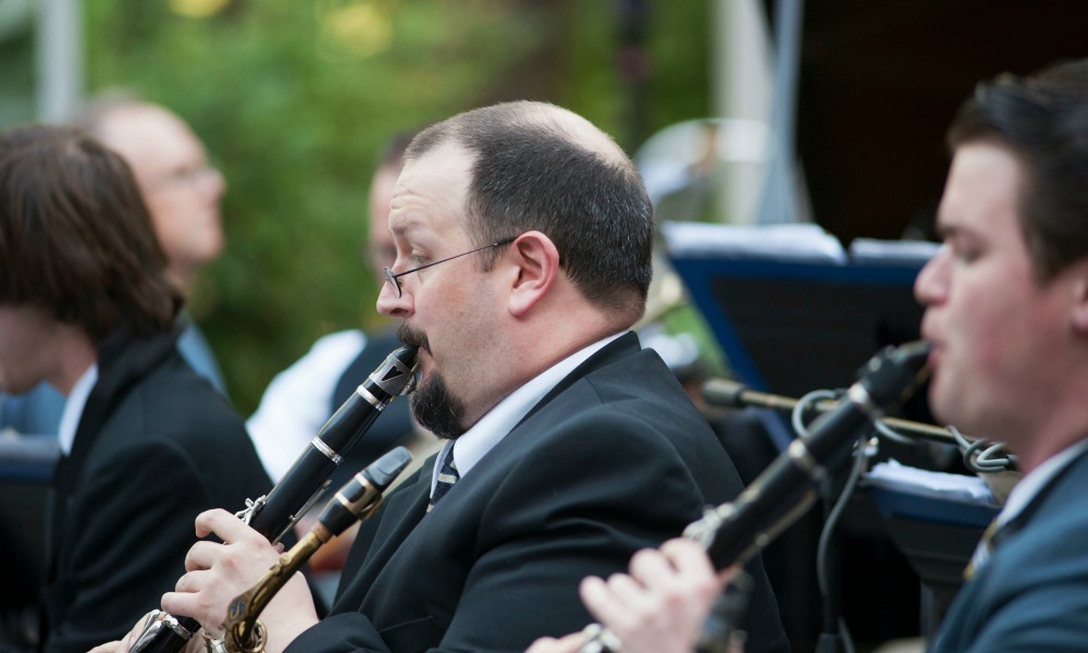 15th Annual Jazz under the Stars from July 11 to August 15, 2013 in the Mary Baker Russell Amphitheater (Photo/ John Struzenberg '15)