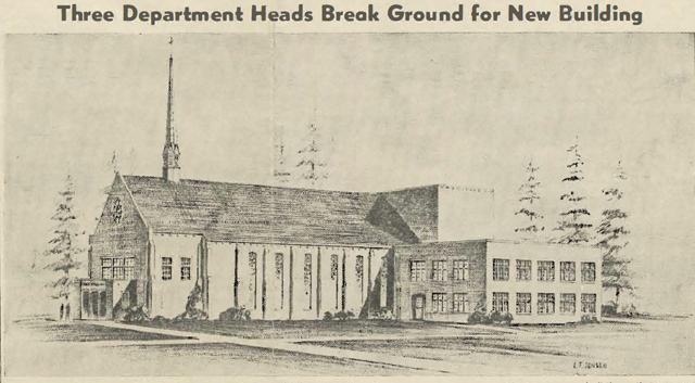 Old picture of Eastvold proposed construction