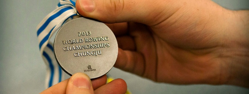 2013 World Rowing Championships metal