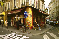 Corner of a Street in France Corner of a Street in France