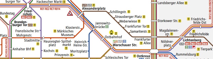 S-U Bahn Liniennetz