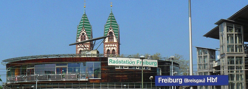 Building in Freiburg, Germany